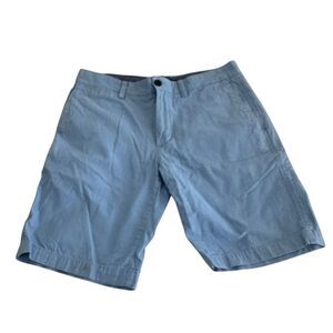Banana Republic Aiden Shorts Men's Size 31 Light Blue Causal Preppy Normcore